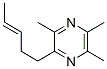 107209-24-5,Pyrazine, trimethyl(3-pentenyl)-, (E)- (9CI)