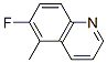 107224-22-6,Quinoline, 6-fluoro-5-methyl- (9CI)