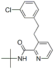 107285-30-3,3-[2-(3-CHLORO-PHENYL)-ETHYL]-PYRIDINE-2-CARBOXYLIC ACID TERT-BUTYLAMIDE