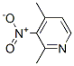 1074-76-6,2,4-Dimethyl-3-nitropyridine