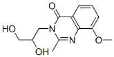 107415-62-3,4(3H)-Quinazolinone,  3-(2,3-dihydroxypropyl)-8-methoxy-2-methyl-