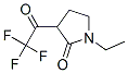 107470-29-1,2-Pyrrolidinone, 1-ethyl-3-(trifluoroacetyl)- (9CI)