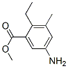 107490-30-2,Benzoic acid, 5-amino-2-ethyl-3-methyl-, methyl ester (9CI)