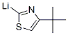 107531-44-2,Lithium,  [4-(1,1-dimethylethyl)-2-thiazolyl]-  (9CI)