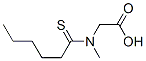 107648-72-6,Glycine,  N-methyl-N-(1-thioxohexyl)-