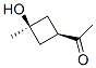 107693-34-5,Ethanone, 1-(3-hydroxy-3-methylcyclobutyl)-, trans- (9CI)