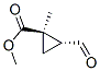 107804-95-5,Cyclopropanecarboxylic acid, 2-formyl-1-methyl-, methyl ester, trans- (9CI)