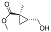 107805-14-1,Cyclopropanecarboxylic acid, 2-(hydroxymethyl)-1-methyl-, methyl ester, trans-