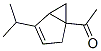 107844-06-4,Ethanone, 1-[4-(1-methylethyl)bicyclo[3.1.0]hex-3-en-1-yl]- (9CI)