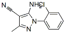 107856-31-5,5-Amino-1-(2-chlorophenyl)-3-methyl-1H-pyrazole-4-carbonitrile