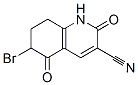 107955-83-9,6-BROMO-2,5-DIOXO-1,2,5,6,7,8-HEXAHYDROQUINOLINE-3-CARBONITRILE