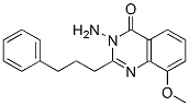 108014-07-9,4(3H)-Quinazolinone,  3-amino-8-methoxy-2-(3-phenylpropyl)-