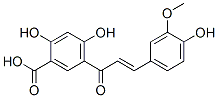 108051-40-7,2,4-dihydroxy-5-[(E)-3-(4-hydroxy-3-methoxy-phenyl)prop-2-enoyl]benzoic acid