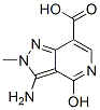 108128-91-2,2H-Pyrazolo[4,3-c]pyridine-7-carboxylicacid,3-amino-4-hydroxy-2-methyl-