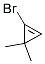 108176-10-9,Cyclopropene, 1-bromo-3,3-dimethyl- (9CI)