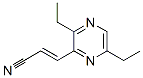 108290-48-8,2-Propenenitrile,3-(3,6-diethylpyrazinyl)-,(E)-(9CI)
