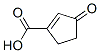 108384-36-7,1-Cyclopentene-1-carboxylic acid, 3-oxo- (9CI)