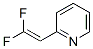 108615-85-6,Pyridine, 2-(2,2-difluoroethenyl)- (9CI)