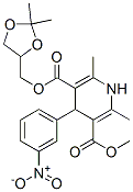 108914-31-4,(2,2-dimethyl-1,3-dioxolan-4-yl)methyl methyl 2,6-dimethyl-4-(3-nitrop henyl)-1,4-dihydropyridine-3,5-dicarboxylate