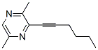 109191-81-3,Pyrazine, 3-(1-hexynyl)-2,5-dimethyl- (9CI)