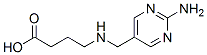 109205-65-4,Butanoic acid, 4-[[(2-amino-5-pyrimidinyl)methyl]amino]- (9CI)