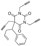 109317-93-3,5-(1-phenylbut-3-enyl)-1,3,5-triprop-2-ynyl-1,3-diazinane-2,4,6-trione