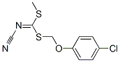 109349-01-1,[(4-CHLOROPHENOXY)METHYL] METHYL CYANOCARBONIMIDODITHIOATE