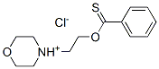 109506-39-0,2-(1-oxa-4-azoniacyclohex-4-yl)ethoxy-phenyl-methanethione chloride