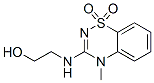 109902-09-2,4-Methyl-3-(2-hydroxyethylamino)-4H-1,2,4-benzothiadiazin-1,1-dioxide