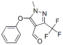 109925-42-0,1-Methyl-5-phenoxy-3-(trifluoromethyl)-1H-pyrazole-4-carboxaldehyde 97%