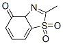 110032-67-2,4(3aH)-Benzothiazolone,2-methyl-,1,1-dioxide(9CI)