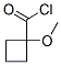 110046-66-7,Cyclobutanecarbonyl chloride, 1-methoxy- (9CI)