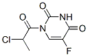 110073-44-4,2,4(1H,3H)-Pyrimidinedione, 1-(2-chloro-1-oxopropyl)-5-fluoro- (9CI)