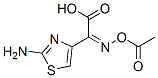 110130-88-6,(Z)-2-(2-AMINOTHIAZOL-4-YL)-2-ACETYLOXYIMINOACETIC ACID