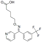 110140-89-1,5-[[pyridin-3-yl-[3-(trifluoromethyl)phenyl]methylidene]amino]oxypenta noic acid