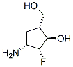 110289-08-2,Cyclopentanemethanol, 4-amino-3-fluoro-2-hydroxy-, (1alpha,2beta,3alpha,4alpha)- (9CI)
