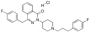 110406-61-6,4-[(4-fluorophenyl)methyl]-2-[1-[3-(4-fluorophenyl)propyl]-4-piperidyl ]phthalazin-1-one hydrochloride