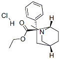 110549-08-1,ethyl (1S,4R,6S)-7-methyl-6-phenyl-7-azabicyclo[2.2.2]octane-6-carboxy late hydrochloride