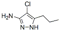 110580-34-2,1H-Pyrazol-3-amine,  4-chloro-5-propyl-