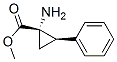 110769-86-3,Cyclopropanecarboxylic acid, 1-amino-2-phenyl-, methyl ester, (1S-cis)- (9CI)