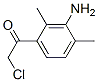 110872-57-6,Ethanone, 1-(3-amino-2,4-dimethylphenyl)-2-chloro- (9CI)