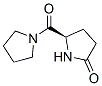 110958-18-4,Pyrrolidine, 1-[(5-oxo-2-pyrrolidinyl)carbonyl]-, (R)- (9CI)