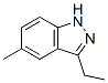 110967-34-5,1H-Indazole,  3-ethyl-5-methyl-