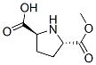 111138-65-9,2,5-Pyrrolidinedicarboxylicacid,monomethylester,(2S-trans)-(9CI)