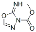 111155-00-1,1,3,4-Oxadiazole-3(2H)-carboxylicacid,2-imino-,methylester(9CI)