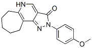 111205-55-1,5,6,7,8,9,10-HEXAHYDRO-2-(4-METHOXYPHENYL)CYCLOHEPTA[B]PYRAZOLO[3,4-D]PYRIDIN-3(2H)-ONE