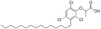 111253-99-7,2-(2,4,6-trichloro-3-pentadecyl-phenoxy)propanoic acid