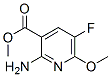 111374-71-1,3-Pyridinecarboxylicacid,2-amino-5-fluoro-6-methoxy-,methylester(9CI)