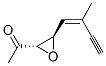 111399-76-9,Ethanone, 1-[3-(2-methyl-1-buten-3-ynyl)oxiranyl]-, [2alpha,3beta(Z)]- (9CI)