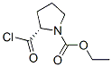 111492-60-5,1-Pyrrolidinecarboxylic acid, 2-(chlorocarbonyl)-, ethyl ester, (2S)- (9CI)